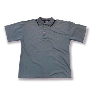 Polo Jeans Ralph Lauren Knit Polo Shirt Short Sleeve Cotton Blue Men's XL